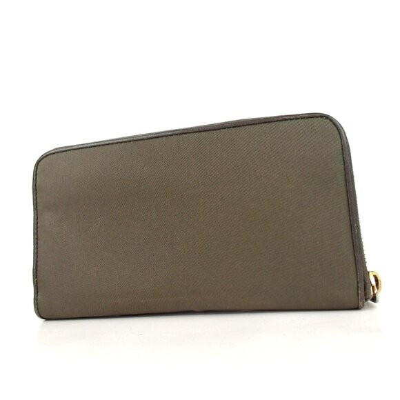 Authentic PRADA 1M0506 logo zip around purse Nylon [Used] - Picture 2 of 14